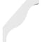 Ekena Millwork 4-in. W x 28-in. D x 32-in. H Funston Architectural Grade PVC Knee Brace BRCP04X28X32FST - alternate 3